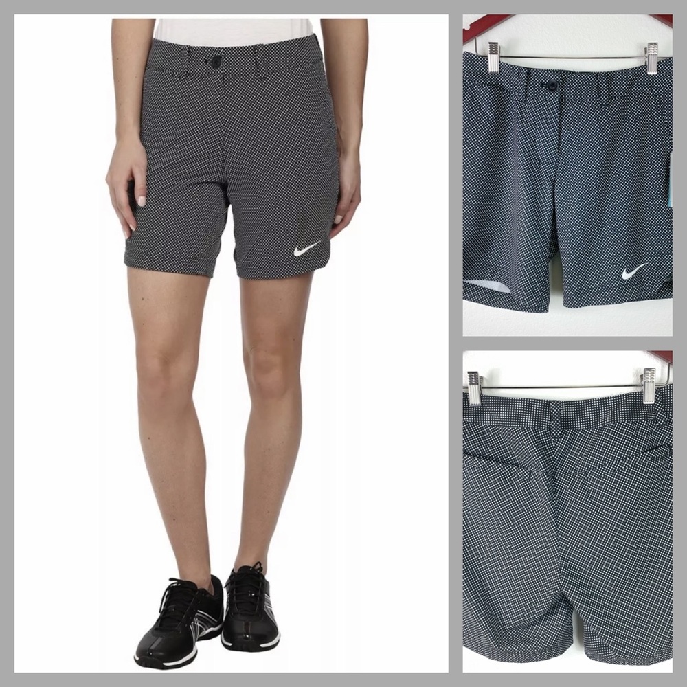 Nike Drifit Tour Performance Golf Shorts Polka Dot